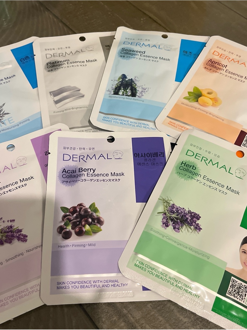 Acai Berry Collagen Essence Mask – Purple Single Sheet